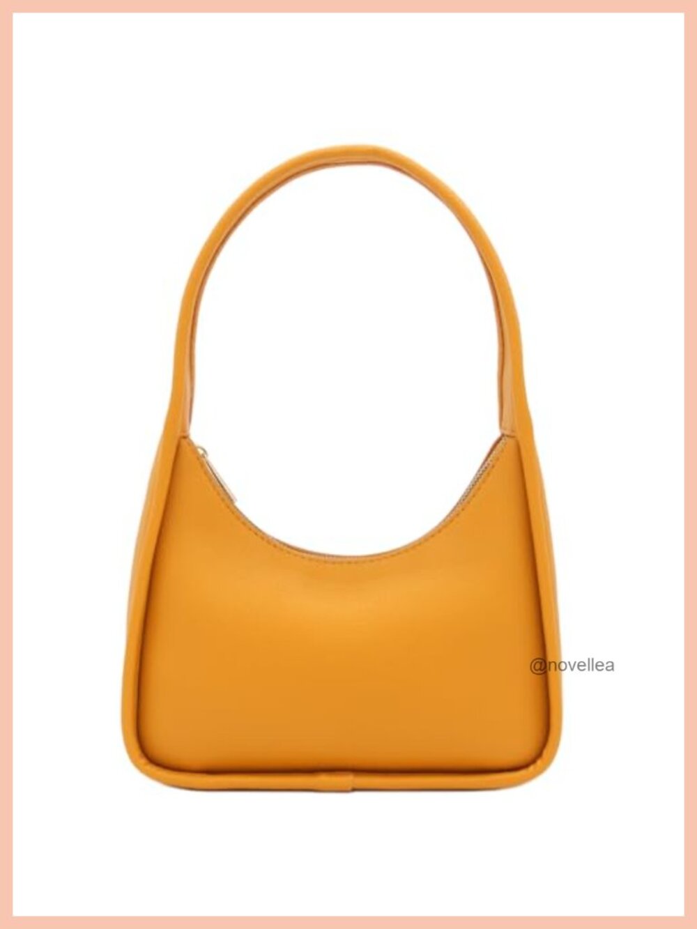 Faux Leather Shoulder Bag, Hobo Purse, Top Handle Handbag - Picture 2 of 6